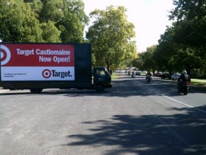 Mobile-Billboards---Target---Castlemaine,-VIC